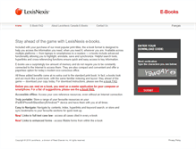 Tablet Screenshot of dl.lexisnexis.ca