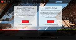 Desktop Screenshot of lexisnexis.com