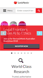 Mobile Screenshot of lexisnexis.com.au