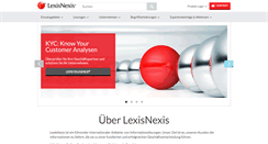 Desktop Screenshot of lexisnexis.de